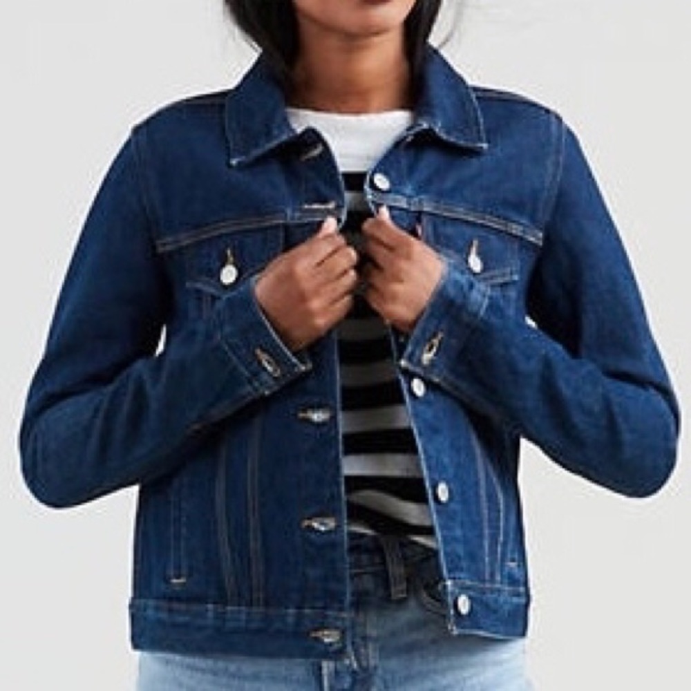Levi’s Original Denim Jean Trucker Jacket, Small